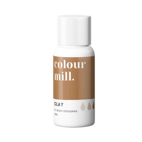 Colorante Alimentare a Base Olio Liposolubile Colour Mill - Argilla 20ml