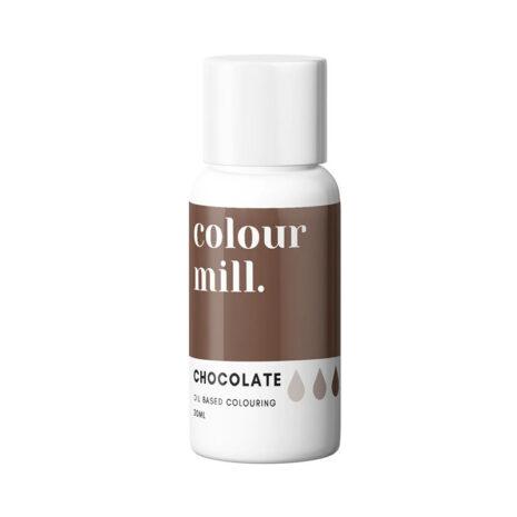 Colorante Alimentare a Base Olio Liposolubile Colour Mill - Marrone Cioccolate 20ml