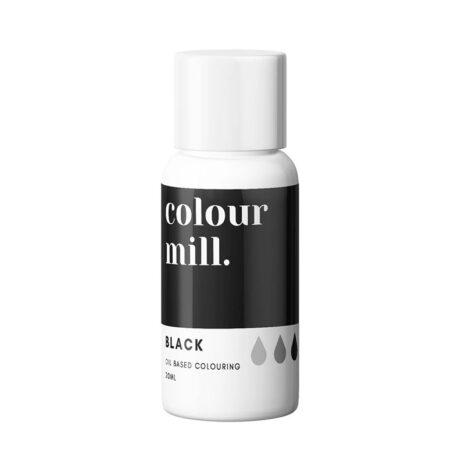 Colorante Alimentare a Base Olio Liposolubile Colour Mill - Nero 20ml