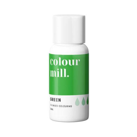 Colorante Alimentare a Base Olio Liposolubile Colour Mill -Verde 20ml