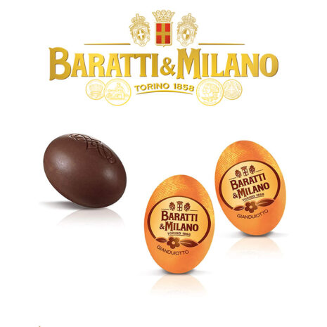 Baratti & Milano, Ovetti Gianduiotto, senza glutine, 500 grammi