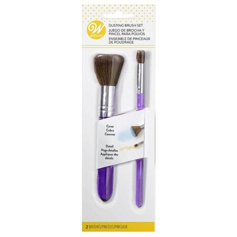 Wilton Set 2 PENNELLI per Sfumature, Bianco/Viola, 228