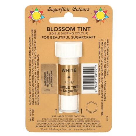 Sugarflair Blossom TINT Colorante Alimentare in Polvere  Edibile - Color Bianco