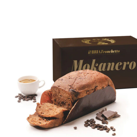 Bonci Bria Tronchetto Mokanero 500g - Gocce di Cioccolato Fondente e Liquore al Caffè