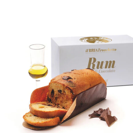 Bonci BRIA Tronchetto Rum & Cioccolato Fondente 500g - Dolce Artigianale