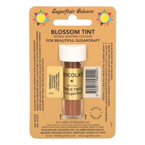 Colorante Alimentare in Polvere  Edibile - Color Chocolate Sugarflair Blossom TINT