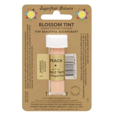 Sugarflair Blossom TINT Colorante Alimentare in Polvere  Edibile - Color Pesca 7ml