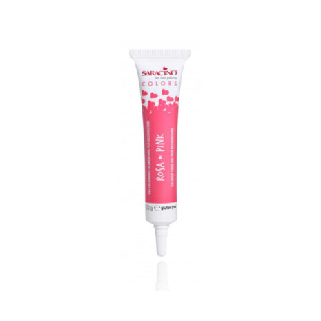 Colorante Alimentare in gel color ROSA-20g Saracino