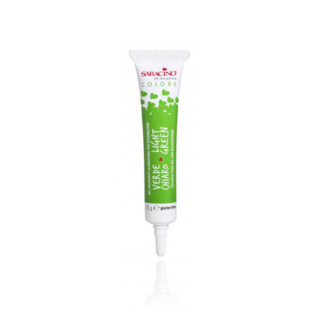 Colorante Alimentare in gel color VERDE CHIARO-20g Saracino