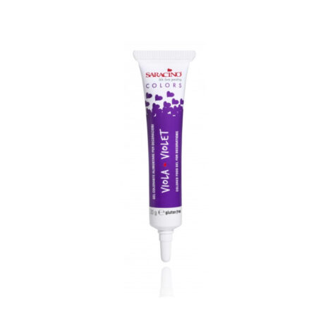 Colorante Alimentare in gel color VIOLA-20g Saracino