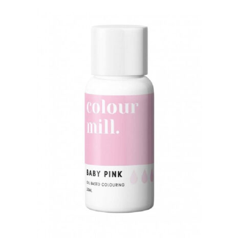 Colorante Alimentare a Base Olio Liposolubile Colour Mill - Baby Pink 20ml