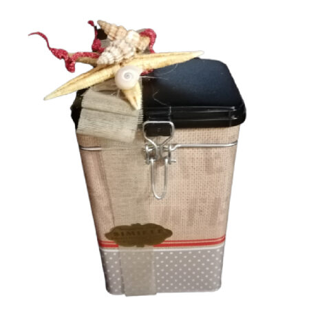 Confezione di Latta Idea Regalo Caffe Torrefatto Miscela Arabica 500g