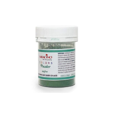 Saracino -Colorante Liposolubili in Polvere -Verde Erba- 5gr