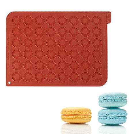 Silikomart Tappetino Macaron Mat-48x35 Ø35mm