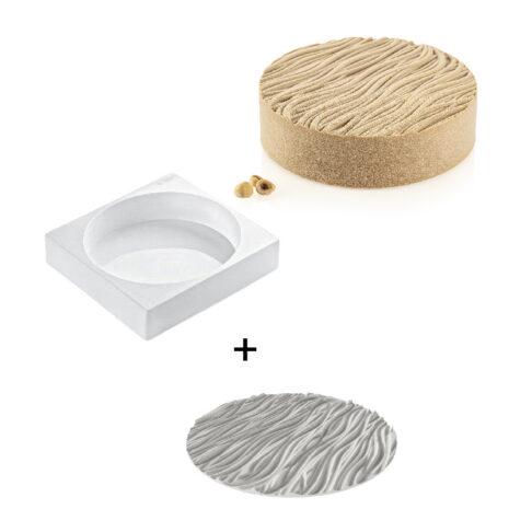 Silikomart  KIT LEVANTE1200 -Stampo in Silicone + Tappeto Ø180 H 50 MM