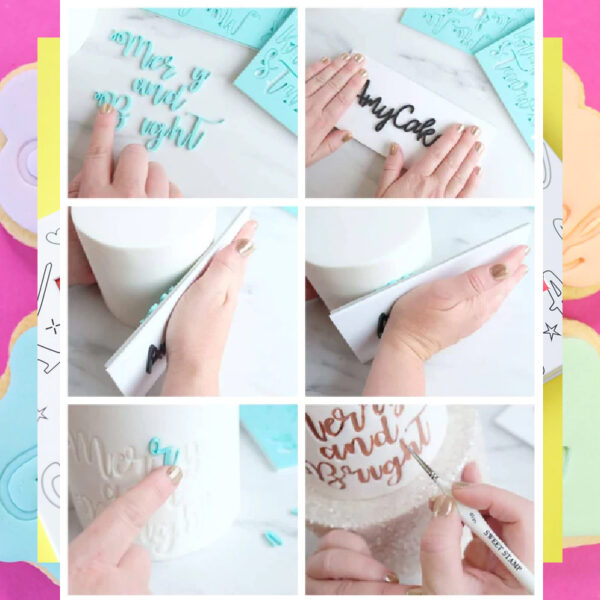Sweet Stamp - Magical Set -Alfabeto Maiuscolo, Minuscolo, numeri e simboli - immagine 2