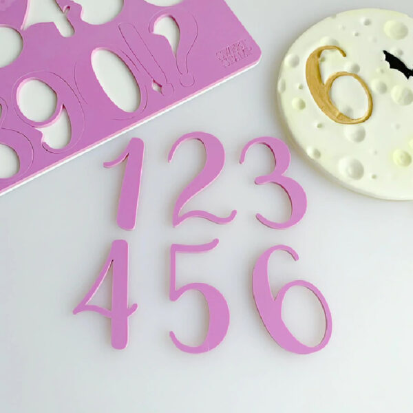 Sweet Stamp - Elegante Set di Numeri Giganti - immagine 3