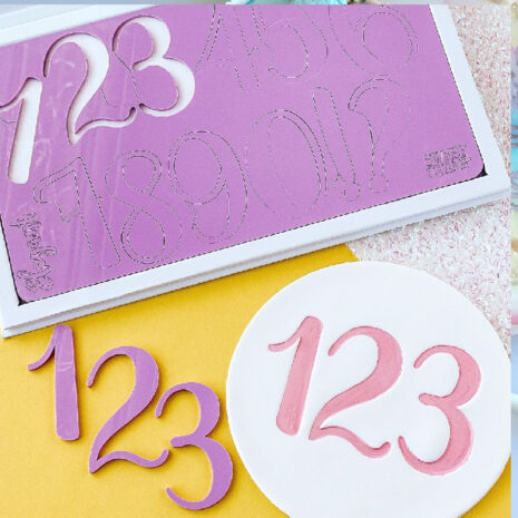 Sweet Stamp - Elegante Set di Numeri Giganti