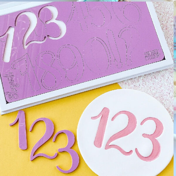 Sweet Stamp - Elegante Set di Numeri Giganti