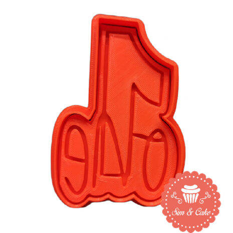 Cookie cutter  tagliabiscotti Timbro Riverse + Cutter 1 One