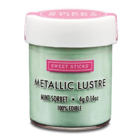 Sweet Sticks- Colorante Metallizzato/Perlescente Edibile - Sorbetto alla Menta-  Dust Powder -4g