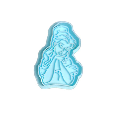 Tagliabiscotti Principessa Belle cutter completo 9cm