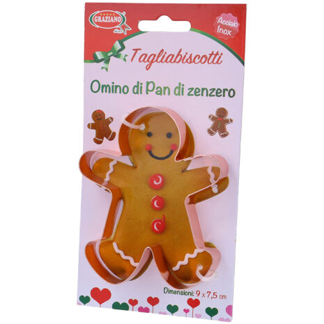 Graziano TAGLIABISCOTTI OMINO DI PAN DI ZENZERO