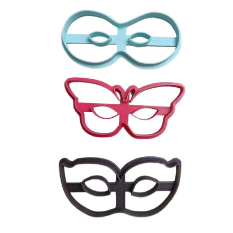 Cookie cutter tagliabiscotti Timbro Riverse +Cutter-Kit mascherine taglierine 10cm x 4,5cm