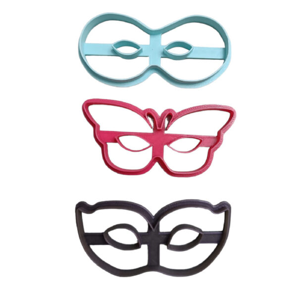 Cookie cutter tagliabiscotti Timbro Riverse +Cutter-Kit mascherine taglierine 10cm x 4,5cm