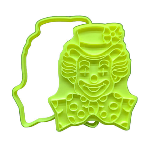Cookie cutter tagliabiscotti Timbro Riverse +Cutter-Pagliaccio 10cm