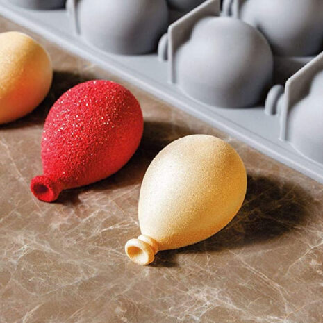 Ballon - Stampo in silicone gourmand Horeca Pavoni Italia - 12 impronte