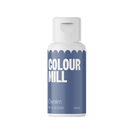 Colorante Alimentare a Base Olio Liposolubile Colour Mill - Denim 20ml