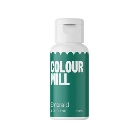 Colorante Alimentare a Base Olio Liposolubile Colour Mill - Verde Smeraldo 20ml