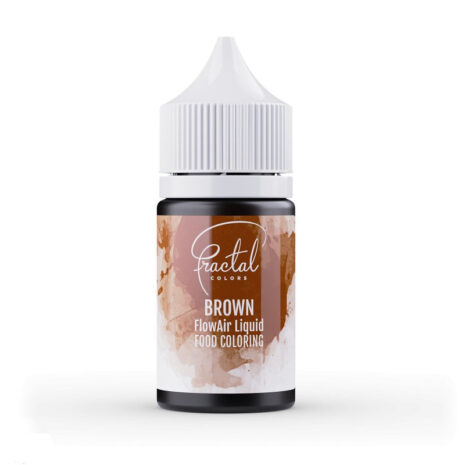Colorante Fractal Colorante Alimentare Per Aerografo Colore Marrone 30g