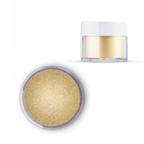 Fractal SuPearl Shine Dusts -Coloranti in Polvere Perlato Idrosolubile -Champagne Gold -3,5g