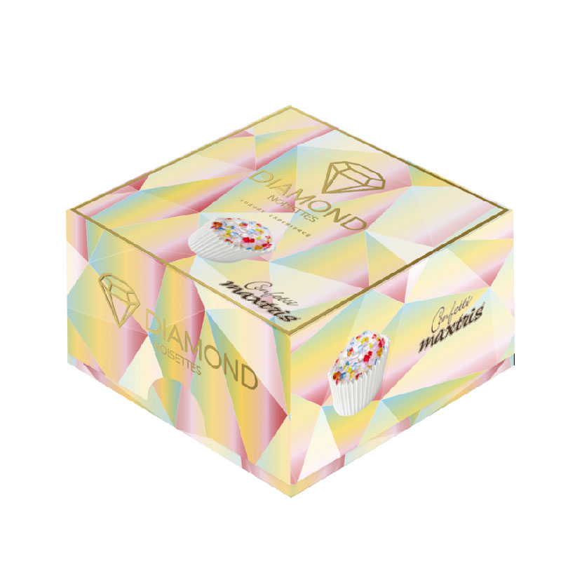 Maxtris Diamond Noisettes Arlecchino500 g SENZA GLUTINE E SENZA OLIO DI PALMA