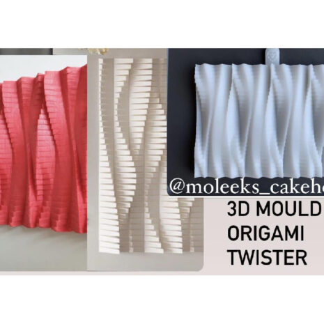 3D molds MoleekS  "ORIGAMI TWISTER "