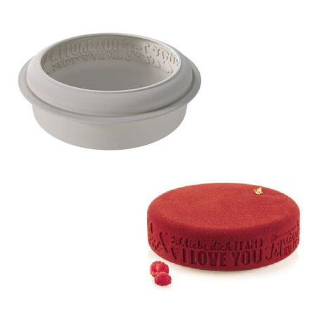 Stampo in silicone Endless Love Ø190mm Silikomart