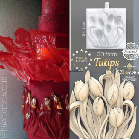 3D forma MoleekS “ Tulipani”