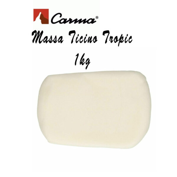 New!Pasta Di Zucchero Massa Ticino Tropic Bianca 7 Kg Carma-Senza E171 -  Cake Love