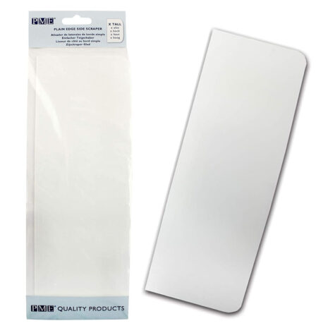PME Raschietto per torte alte, Spatola Liscia in Plastica 25 cm