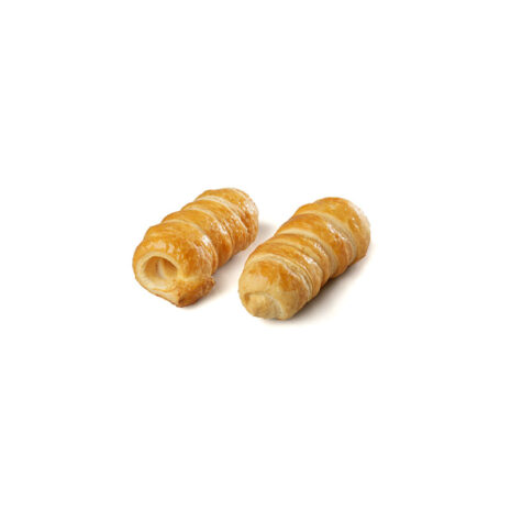 Cannoli Mignon di Pasta Sfoglia Pronti, 20 Pezzi, Croccanti e Friabili