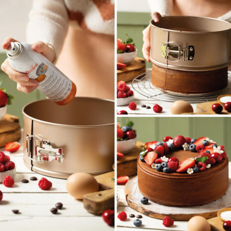 Decora Stampo Antiaderente a Cerniera Ø 21,5 x h 10  - 0070114