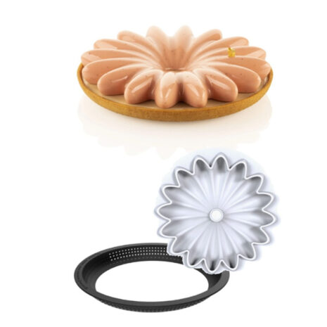 STAMPO IN SILICONE KIT 3D TARTE RING BLOOM 180MM