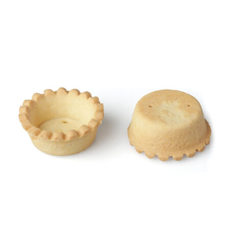 Tartellette Mignon al burro di pasta frolla, 50 pezzi, prodotto semilavorato da forno cotto