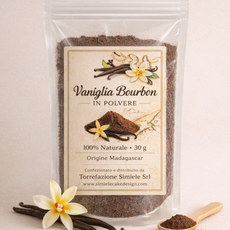 Polvere di Vaniglia Bourbon Madagascar, 30g, Aromi Intensi di Vaniglia e Frutta