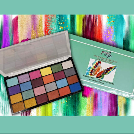 PALETTE PETAL CRAFTS SET 24 COLORI PERLESCENTI