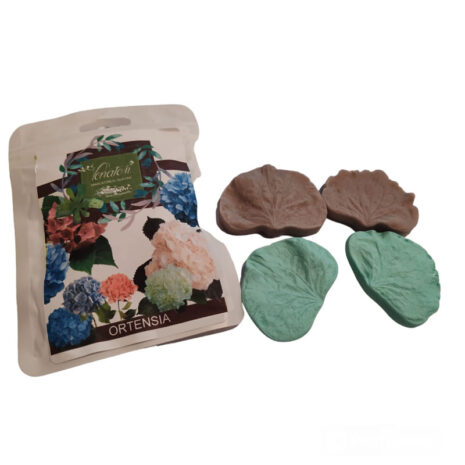 Venatore in silicone 2 petali di Ortensia- ITA Hand Made