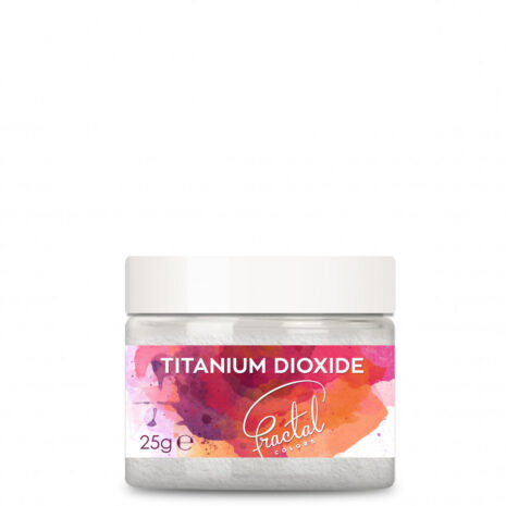 Colornate in Polvere- Fractal Polvere Biossido di titanio 25g PRODOTTO NON AD USO ALIMENTARE