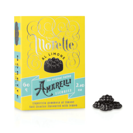 Liquirizia Amarelli Morette – Liquirizia Gommosa al Limone 60g